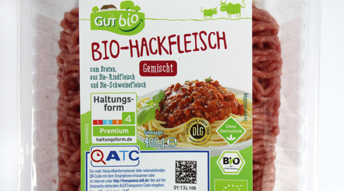 Gut Bio Bio-Hackfleisch
