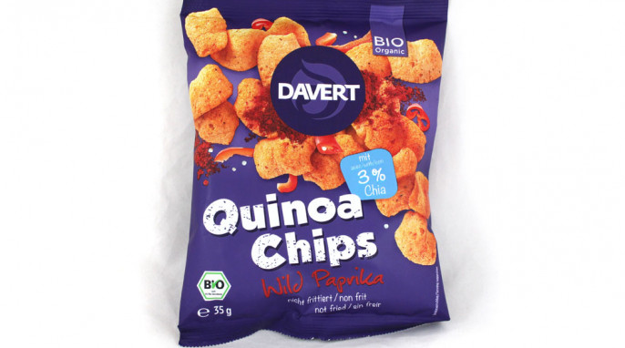 Davert Quinoa Chips Wild Paprika 