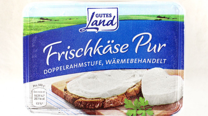 Netto Frischkäse Gutes Land 