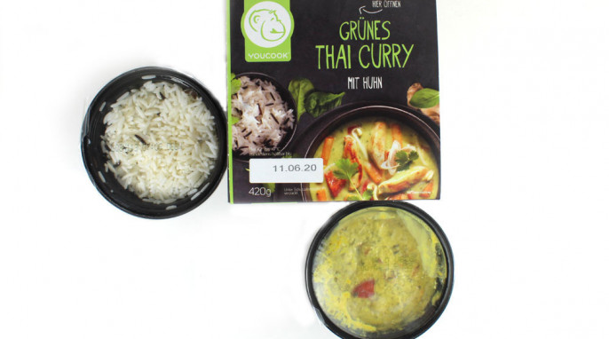 Youcook Grünes Thai Curry mit Huhn