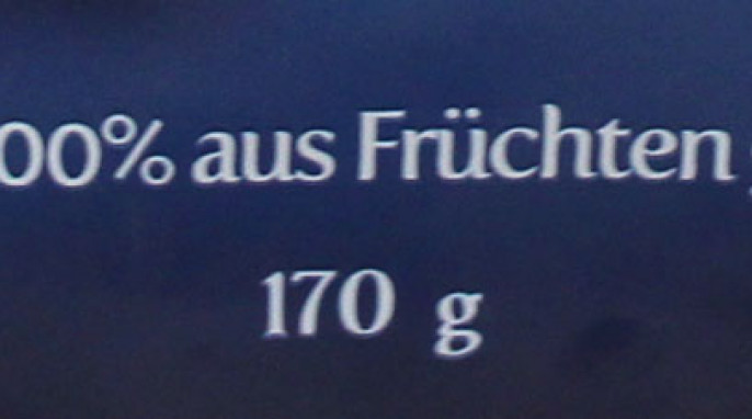 Hinweis Fruchtfüllung, Ferrero ValParaiso Feine Schoko-Frucht-Perlen