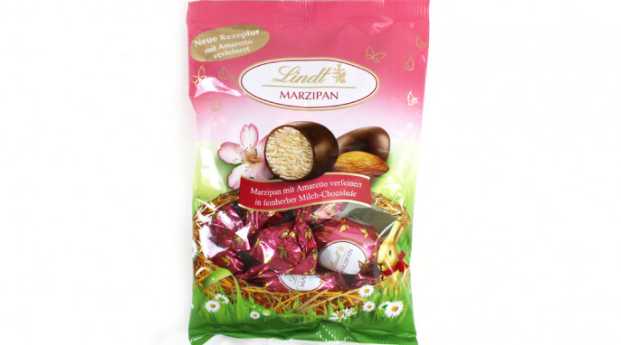 Lindt Marzipan mit Amaretto verfeinert