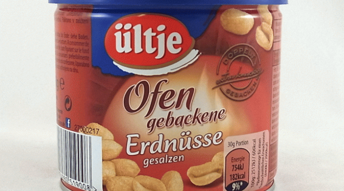 ültje Ofengebackene Erdnüsse, gesalzen