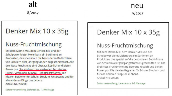 Meienburg Denker-Mix Beschreibung