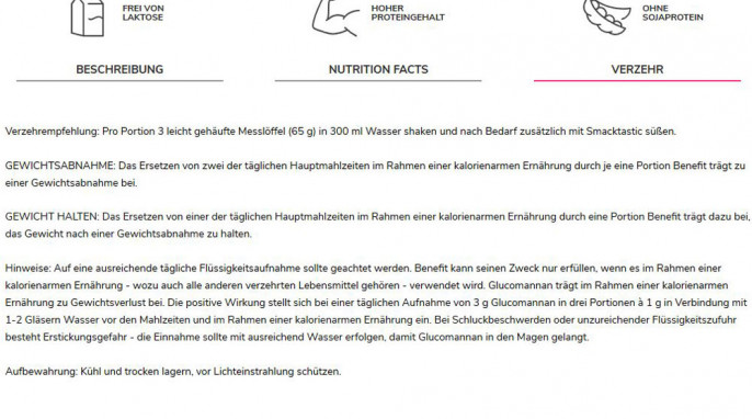 Verzehrempfehlung, Rocka Nutrition Benefit, rockanutrition.de, 20.05.2020 