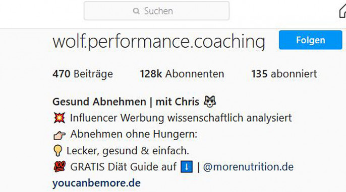 Wolf.performance.coaching, Instagram, 20.05.2020