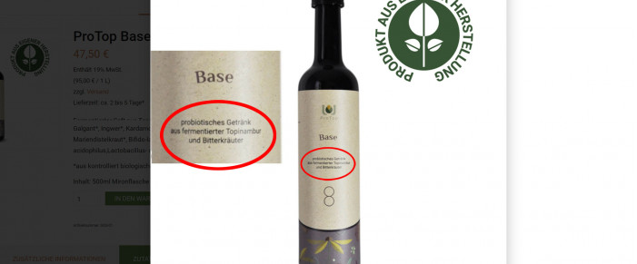 Produktabbildung, Eußenheimer Manufaktur® ProTop Base Bio, em-ug.de, 25.10.2021