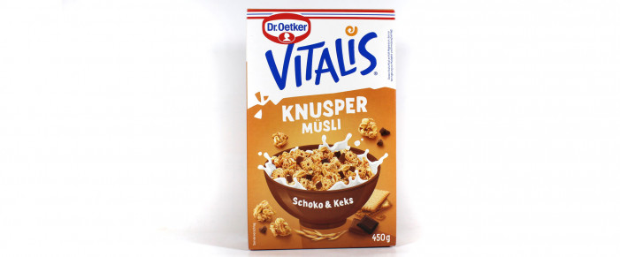 Dr. Oetker Vitalis Knuspermüsli, 2022