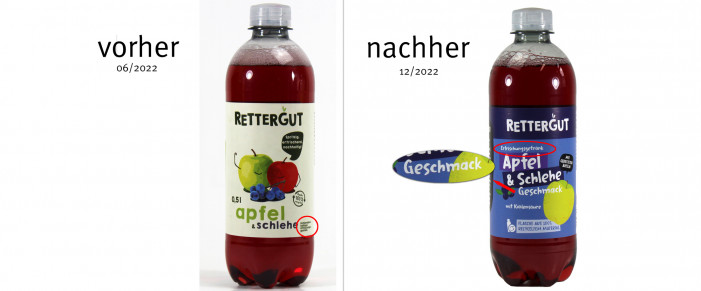 Alt: Rettergut Apfel & Schlehe, Juni 2022; neu: Dezember 2022