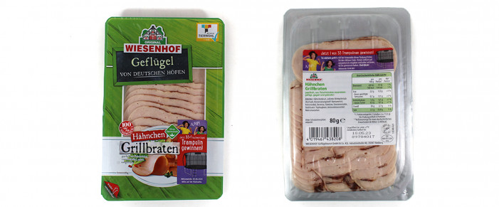 Wiesenhof Geflügelerzeugnis, Beispielsorte Grillbraten