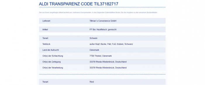 Ergebnis, transparenz.aldi.de, 07.07.2021