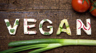 Schriftzug vegan