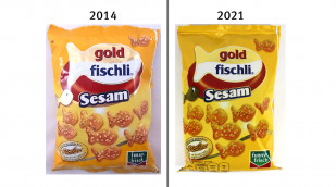 Funny-frisch Gold Fischli Sesam, 2014; 2021