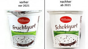 alt: Milbona Fruchtgurt Stracciatella, 2020; neu: Schokigurt, 2021