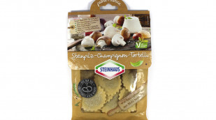 Steinhaus Steinpilz-Champignon-Tortelli 