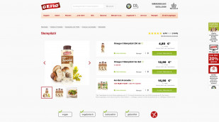 Angebot Omega-3 Steinpilzöl, gefro.de, 18.11.2021