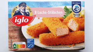 Käpt’n Iglo 8 Lachs-Stäbchen