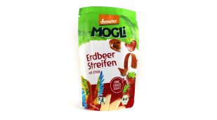 Mogli Erdbeer Streifen mit Chia