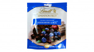 Lindt Sensation Fruit Dunkle Chocolade Heidelbeere & Acai