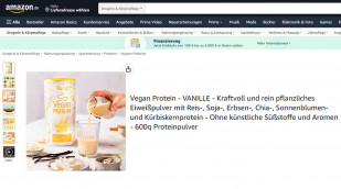 Angebot alpha Foods Vegan Protein Vanille