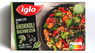 Iglo Veggie Love mit Brokkoli Buchweizen