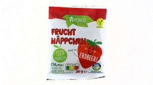 Vemondo Frucht Häppchen Erdbeere 