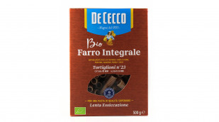 De Cecco Bio Farro Integrale Tortiglioni n°23