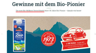 Werbung, bergbauernmilch.de, 03.05.2023 