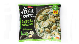 Iglo Veggie Love Meals Gnocchi mit Blattspinat