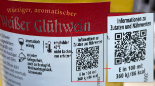 Kalorienangaben auf Wein