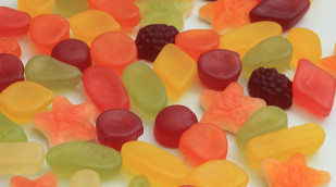 Verschiedene Fruchtgummis