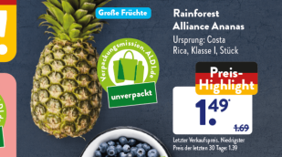 Werbung im Aldi-Prospekt