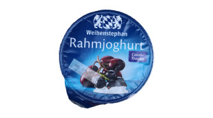 Weihenstephan Rahmjoghurt Cassis-Traube