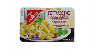 Edeka Gut und Günstig Fettuccine Käse-Sahne