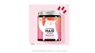 Ah-Mazing Hair Vitamin Biotin, Bears-with-benefits.com, 11.09.2024