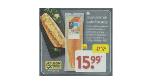 Angebot Golden Seafood Lachsfiletseite, Aldi Nord Angebotsprospekt „Gutes für Al-le“ vom 26.-31.08.2024, Angebote ab 29.08.2024
