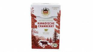 Rewe Feine Welt Bio Früchtetee Kanadische Cranberry 