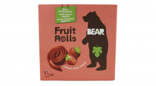 Bear Fruit Rolls Erdbeere 