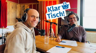Podcastaufnahme mit  Gast