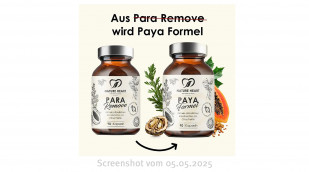 Angebot „Aus Para Remove wird Paya Formel“, Nature-Heart.de, 05.05.2025
