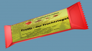 Prototyp eines Fruchtriegels