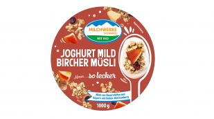 Weideglück Joghurt Mild Bircher Müsli, ab 12/2025, Herstellerfoto