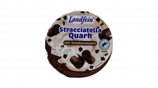 Landfein Stracciatella Quark mit Schokoraspeln