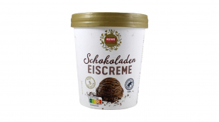 Rewe Feine Welt Schokoladen-Eiscreme