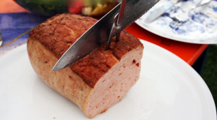 Leberkäse Scheiben