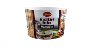 Milbona Frischkäse Becher Meerrettich