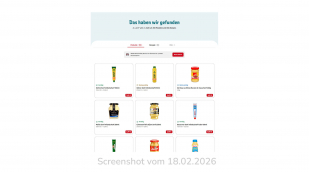 Senf Angebote, rewe.de, 18.02.2026 