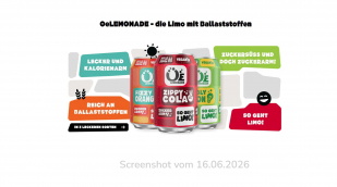 OeLemonade, oe-drinks.de, 16.06.2026