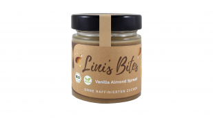 Lini’s Bites Vanilla Almond Cookie Spread Lini’s Bites Vanilla Almond Cookie Spread