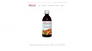 Vital Ultra Mikronährstoffe, vitalultra.shop/products, 05.12.2025 Vital Ultra Mikronährstoffe, vitalultra.shop/products, 05.12.2025